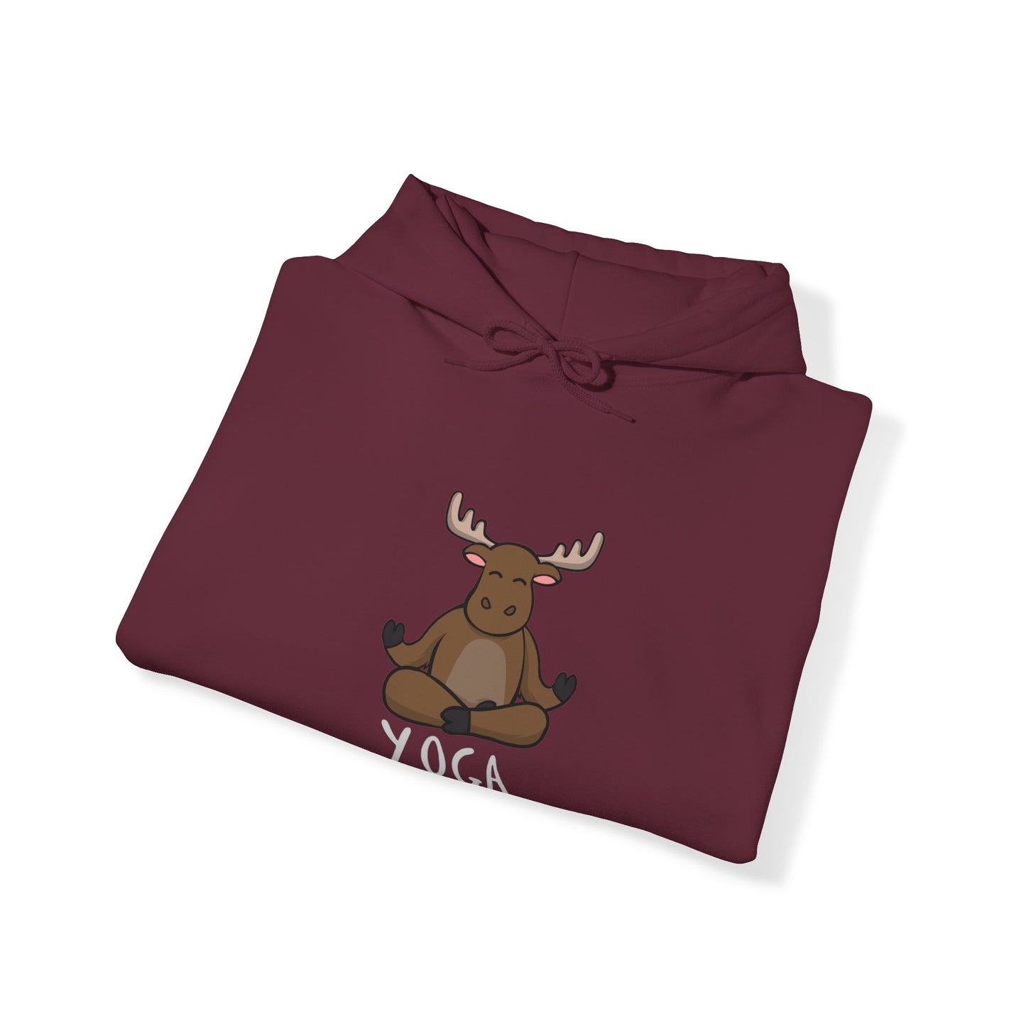 Yoga Moose Hoodie Sweatshirt