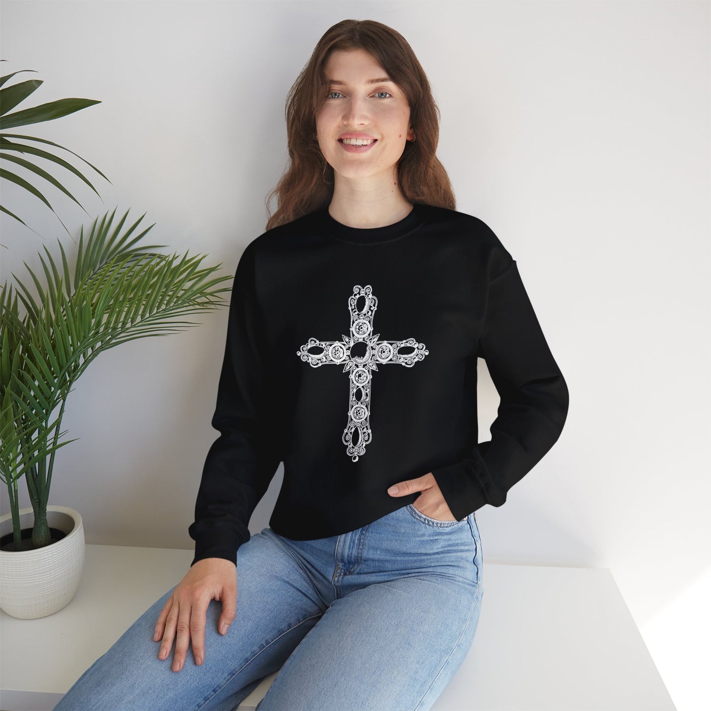Vintage Cross Sweatshirt