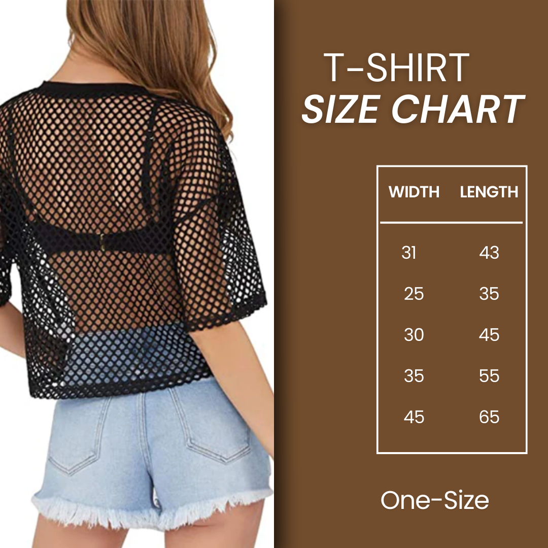 Summer Vibes Fishnet Top