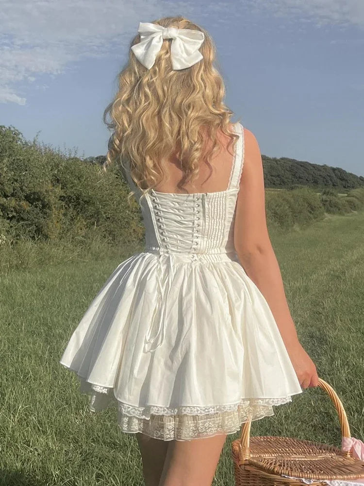 The Corset Lace-Up Dress