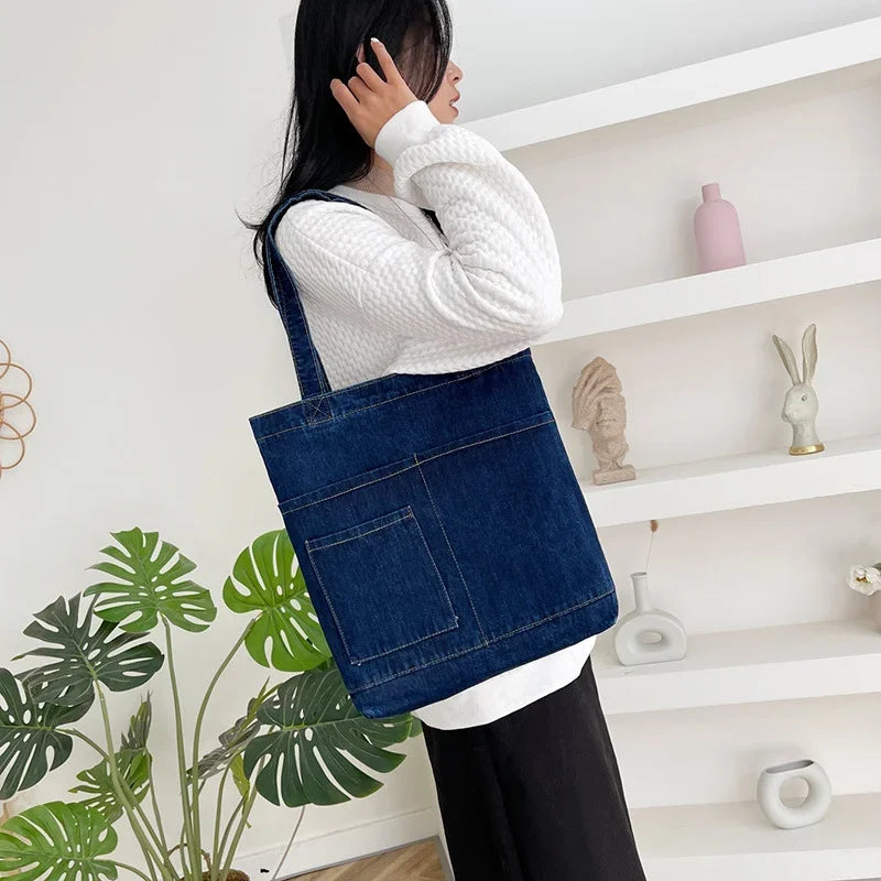 The Carry-All Denim Tote