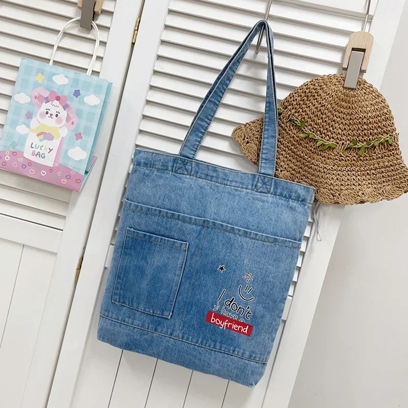 The Carry-All Denim Tote