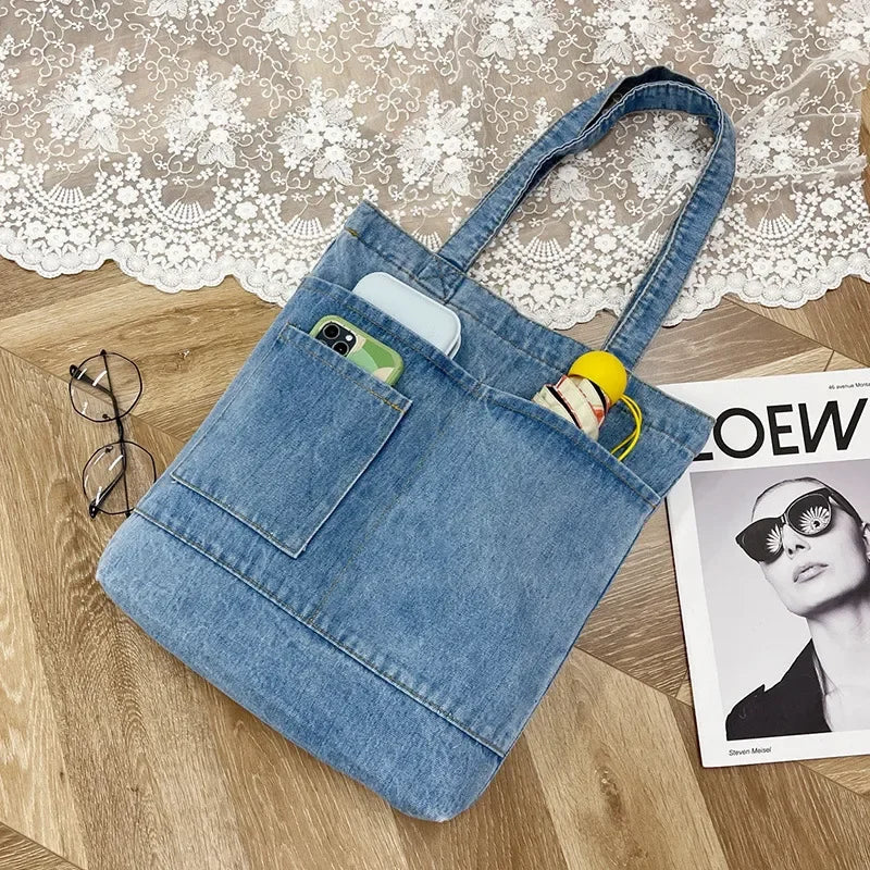 The Carry-All Denim Tote
