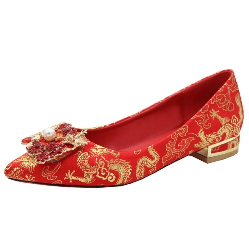 Exquisite Chinese Brocade Shoes